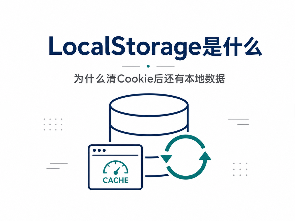 LocalStorage是什么？为什么清Cookie后还有本地数据