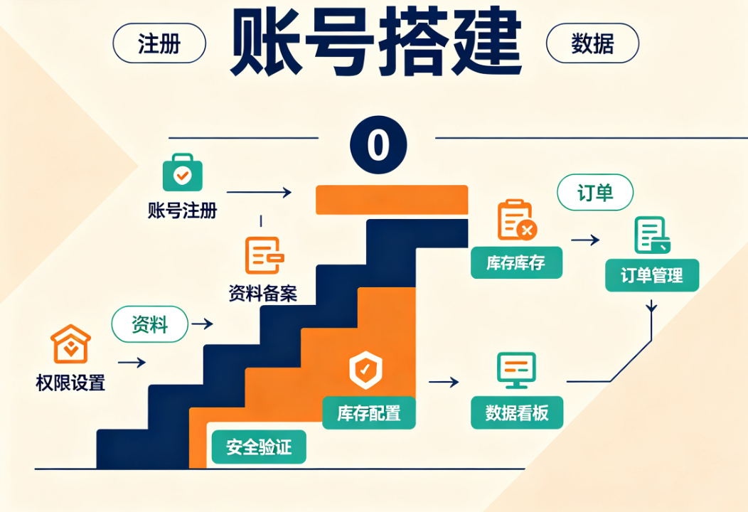 新手做亚马逊:第一套店铺账号管理流程怎么从零搭建
