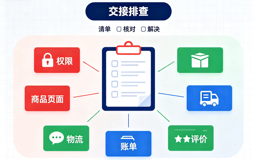 亚马逊店铺交接新运营后频出问题?7 个高频事故的排查与解决方案(2026)